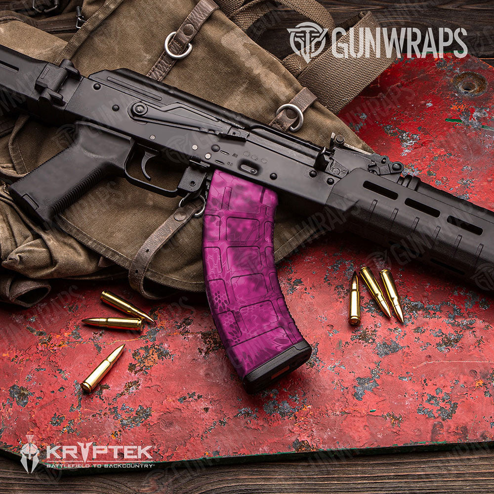 Kryptek Magenta Gun Skin Vinyl Wrap