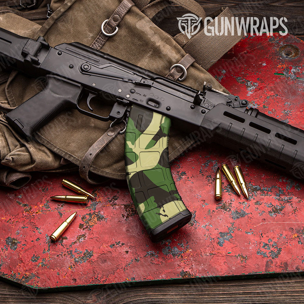 Ragged Jungle Gun Skin Vinyl Wrap