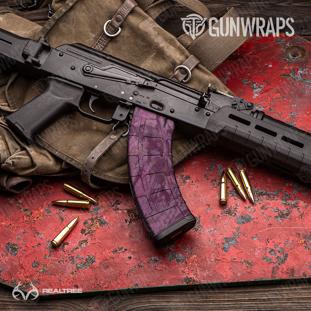 Realtree Aspect Cranberry Gun Skin Vinyl Wrap