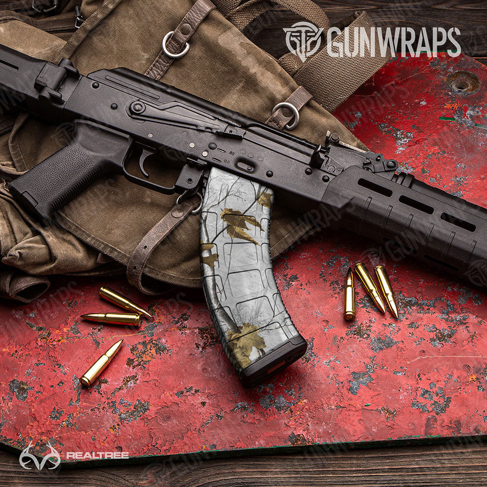 Realtree XTRA Colors Snow Gun Skin Vinyl Wrap