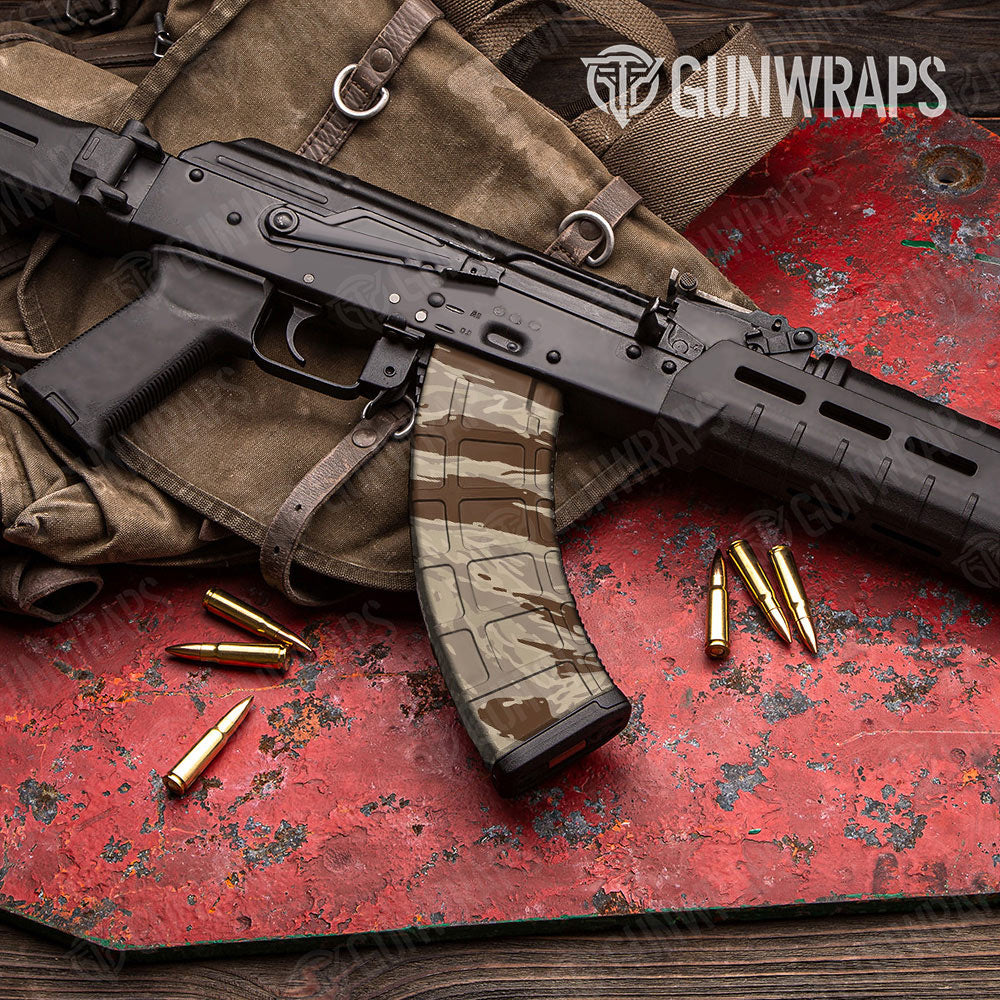 Vietnam Tiger Stripe Desert Gun Skin Vinyl Wrap