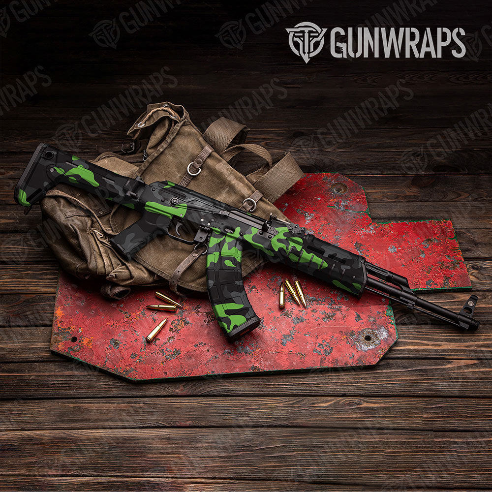 Classic Metro Green Gun Skin Vinyl Wrap