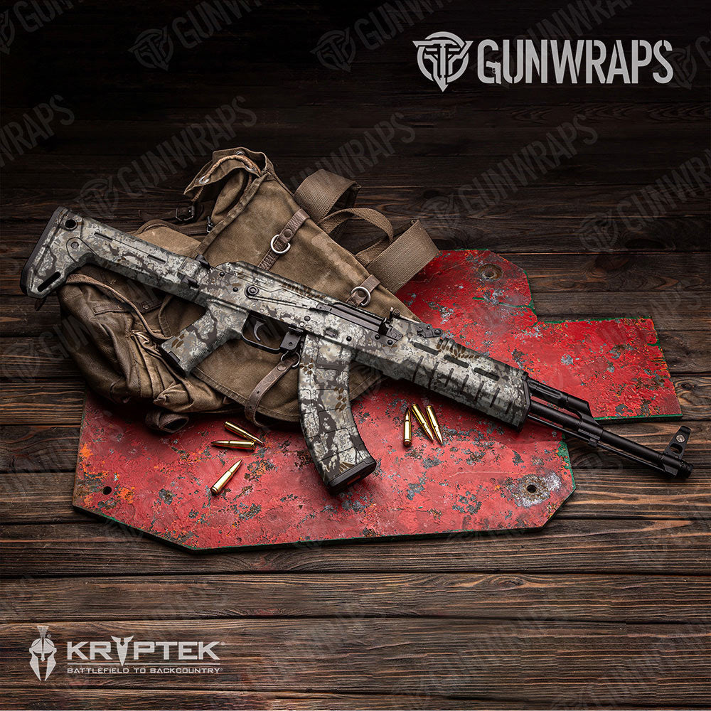 Kryptek Obskura Driftwood Gun Skin Vinyl Wrap