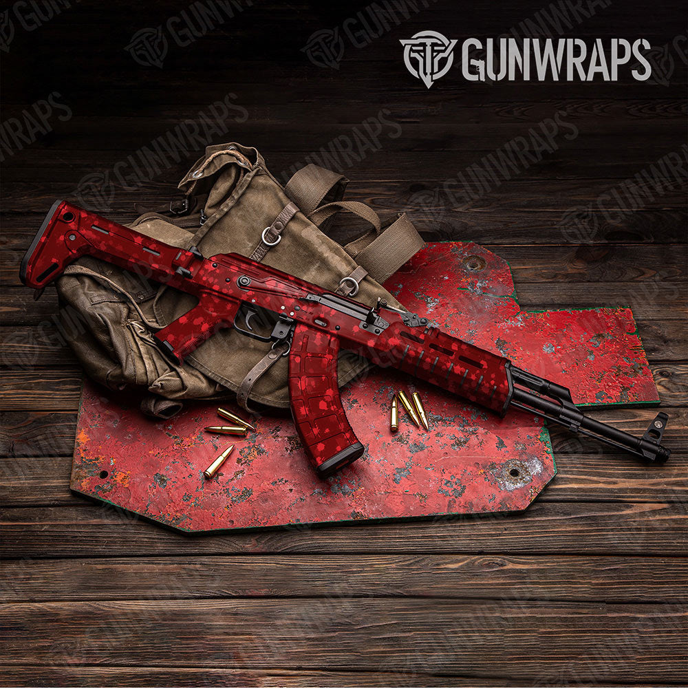 Paintball Elite Red Gun Skin Vinyl Wrap