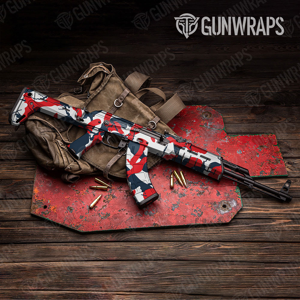 Ragged America Gun Skin Vinyl Wrap