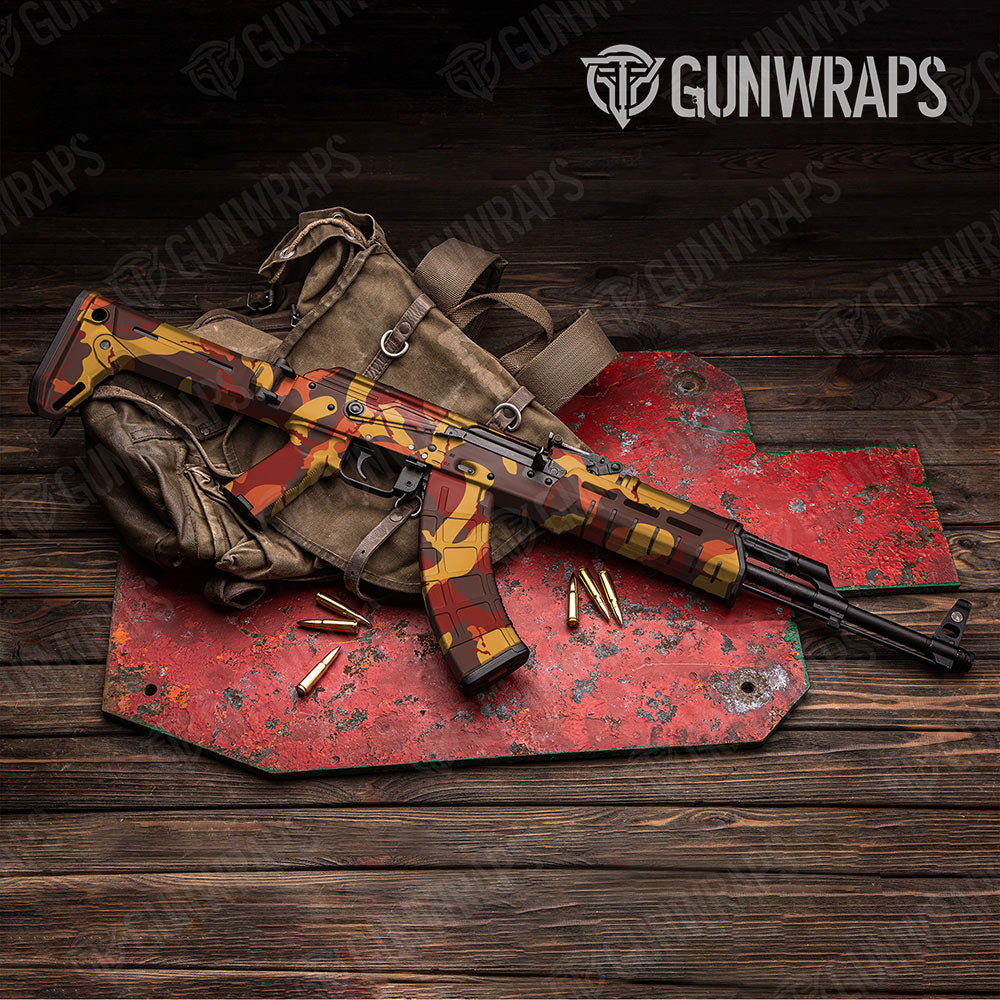 Ragged Autumn Gun Skin Vinyl Wrap