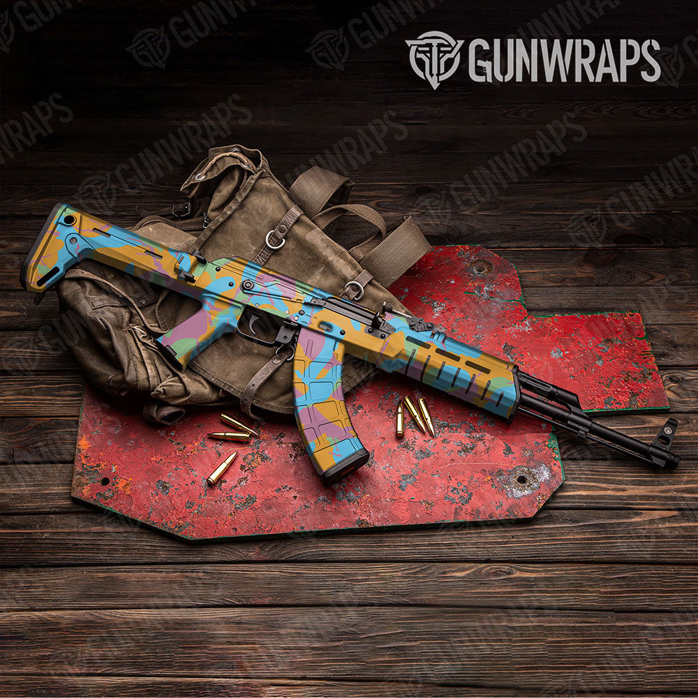 Ragged Sherbert Gun Skin Vinyl Wrap