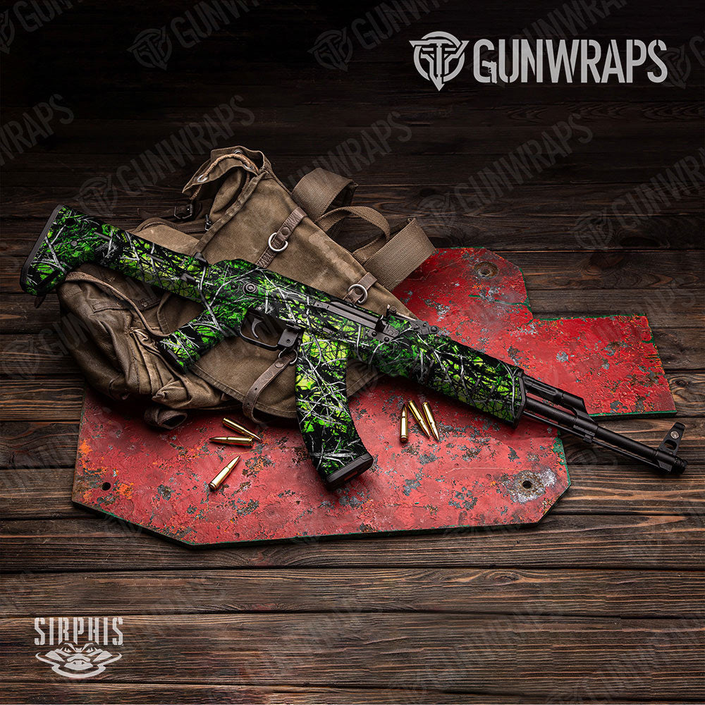 Sirphis Toxic Gun Skin Vinyl Wrap