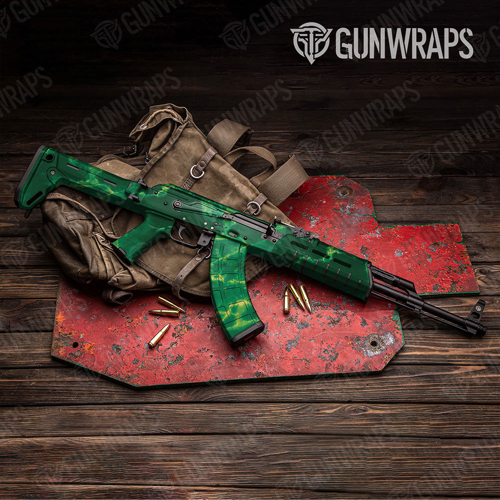 Stone Jade Marble Gun Skin Vinyl Wrap