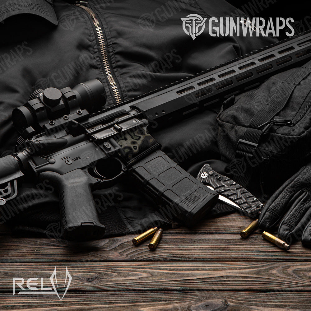 AR-15 Mag Well RELV Marauder Gun Skin Vinyl Wrap
