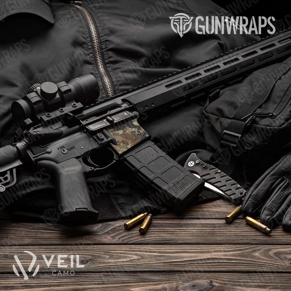 AR-15 Mag Well Veil Summit Gun Skin Vinyl Wrap