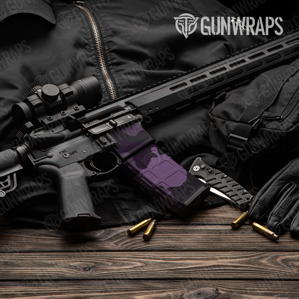 AR-15 Mag & Mag Well Cumulus Darkwing Gun Skin Vinyl Wrap