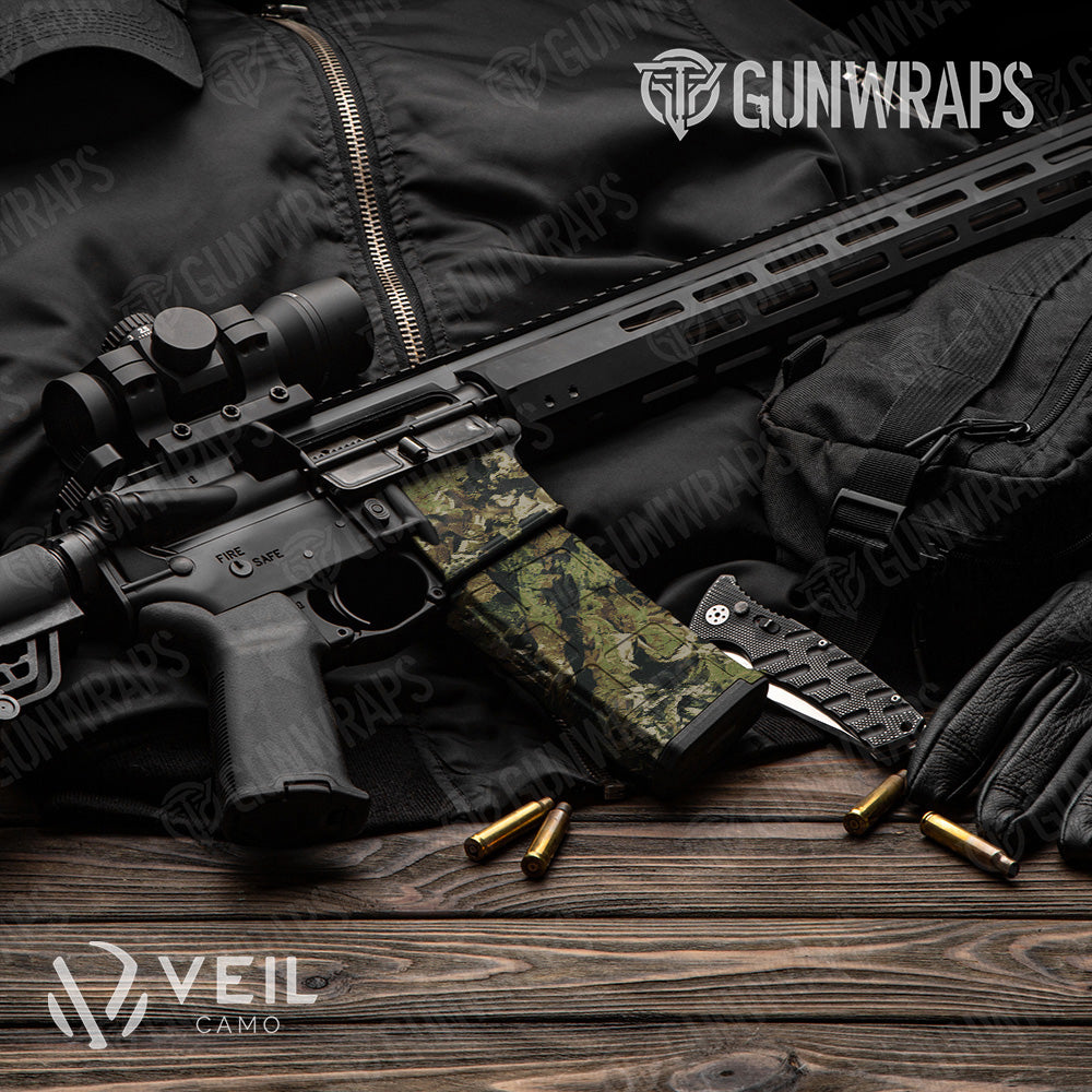 AR-15 Mag & Mag Well Veil Tac Multitac Gun Skin Vinyl Wrap