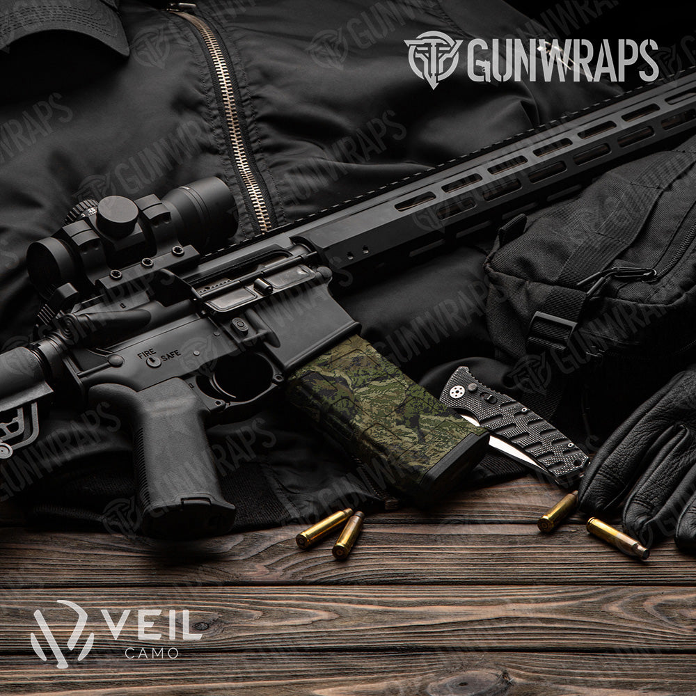 AR-15 Mag Veil Rumba Jungle Gun Skin Vinyl Wrap