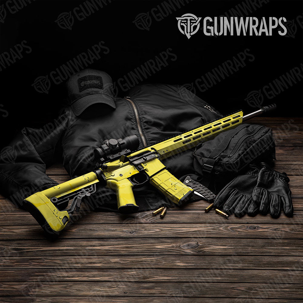 Battle Storm Elite Yellow Gun Skin Vinyl Wrap