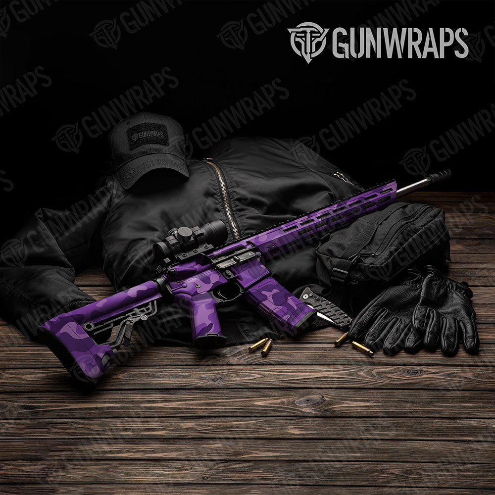 Classic Elite Purple Gun Skin Vinyl Wrap