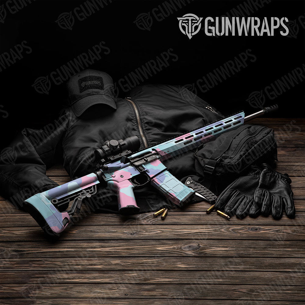 Cumulus Cotton Candy Gun Skin Vinyl Wrap
