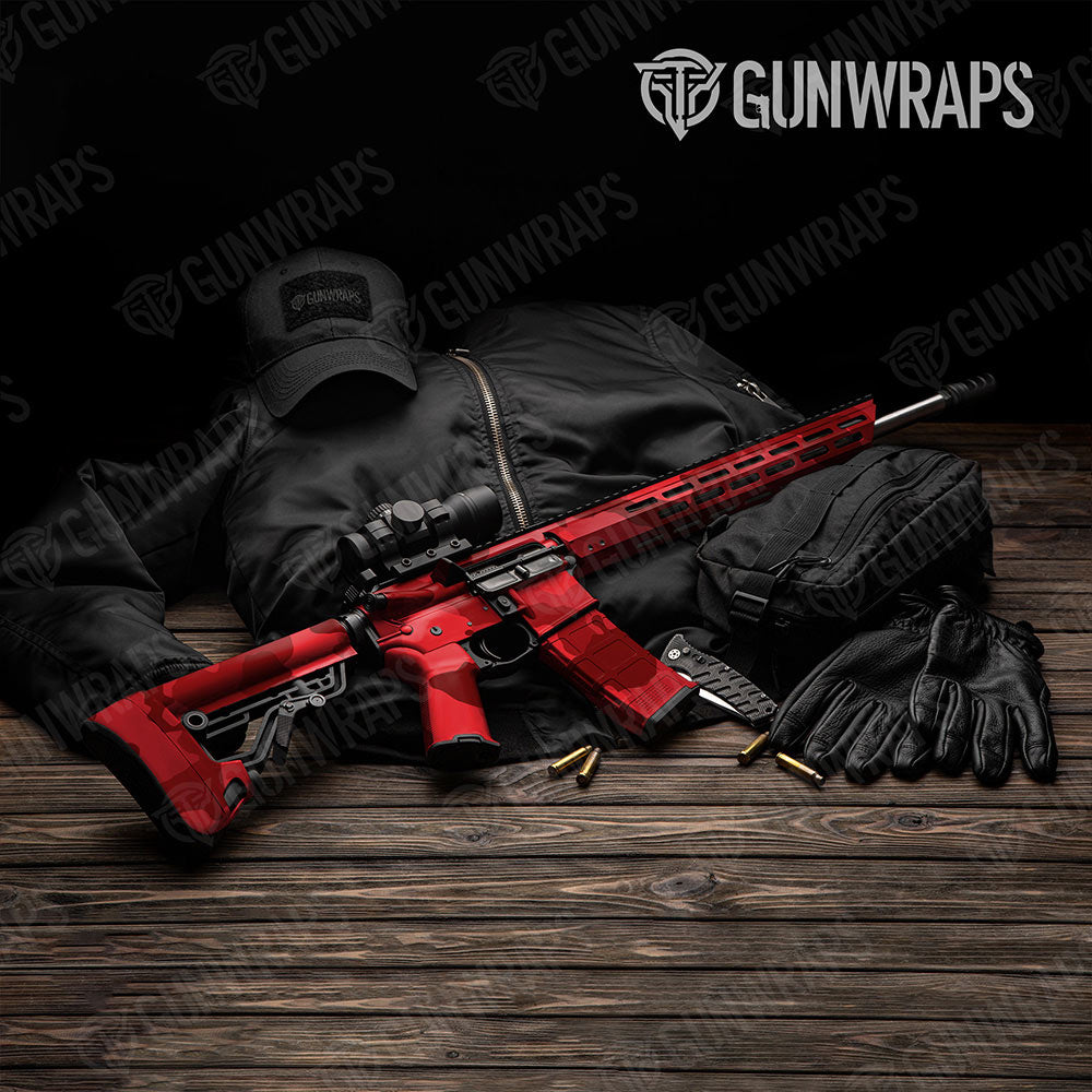 Cumulus Elite Red Gun Skin Vinyl Wrap
