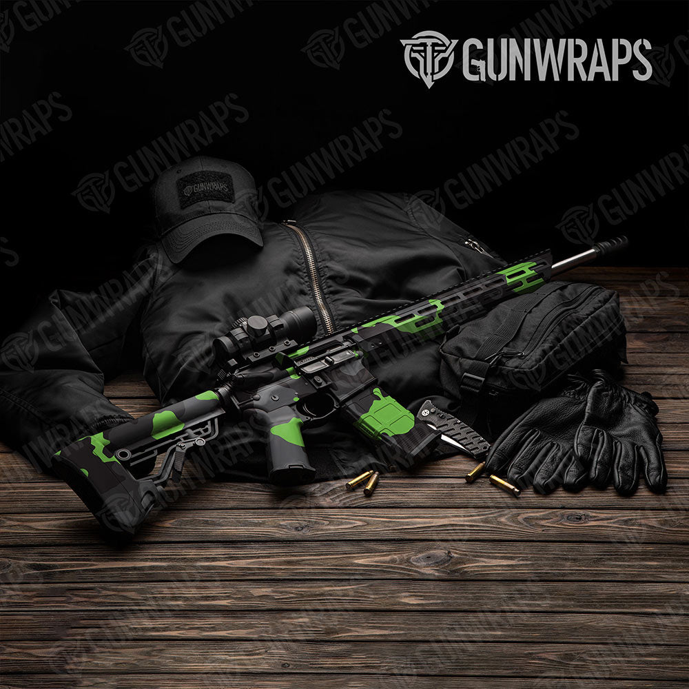 Cumulus Metro Green Gun Skin Vinyl Wrap