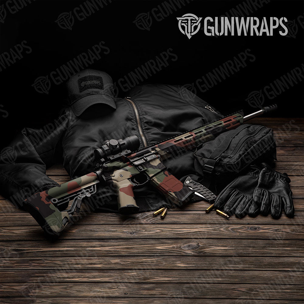 Cumulus Militant Copper Gun Skin Vinyl Wrap