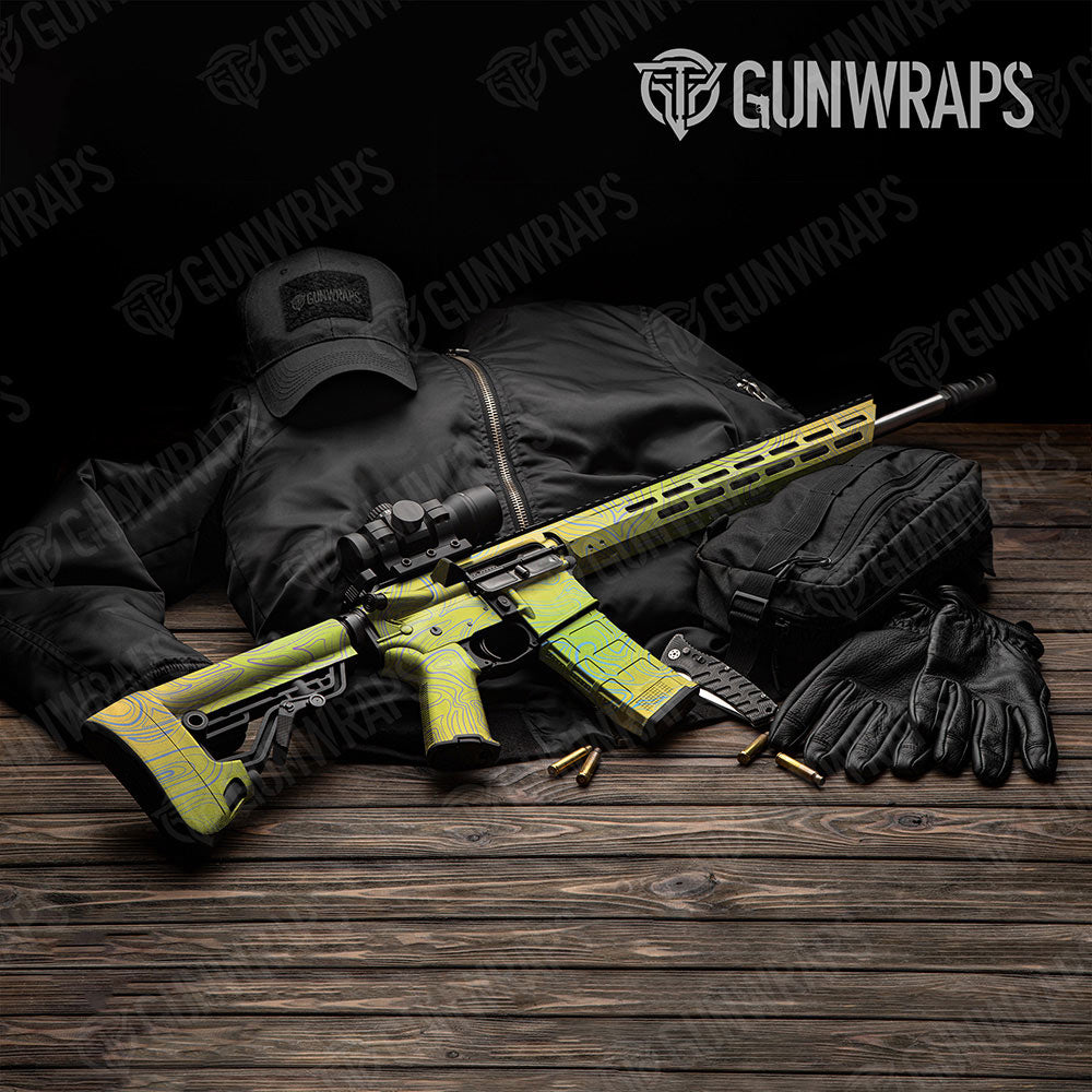 Damascus Carnival Gun Skin Vinyl Wrap