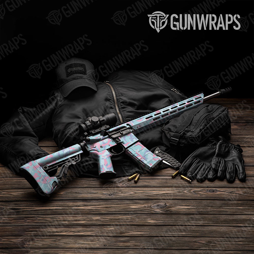 Erratic Cotton Candy Gun Skin Vinyl Wrap