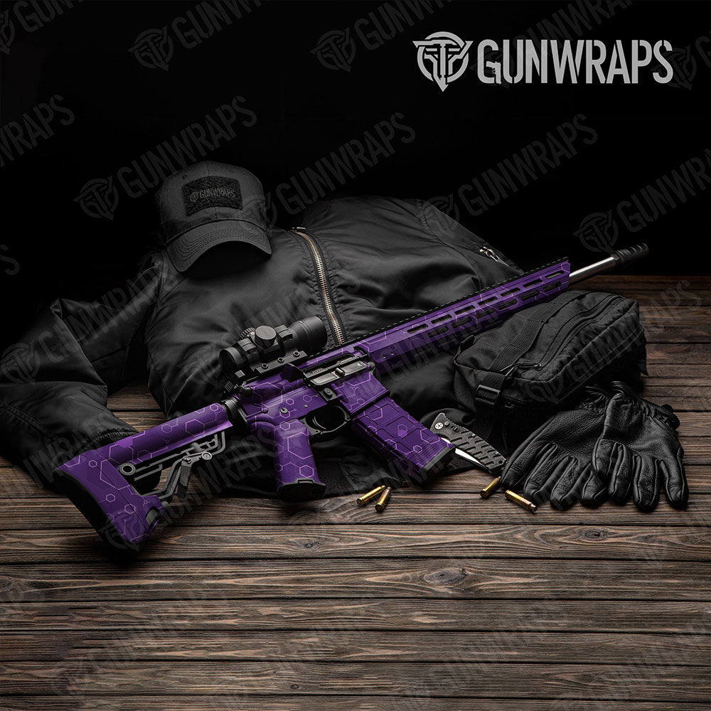 Hex DNA Elite Purple Gun Skin Vinyl Wrap