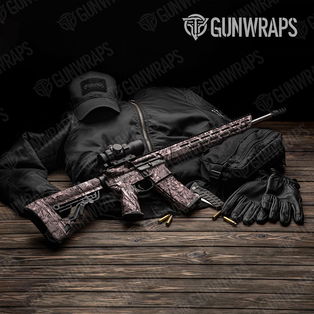 Nature Vintage Woodland Gun Skin Vinyl Wrap