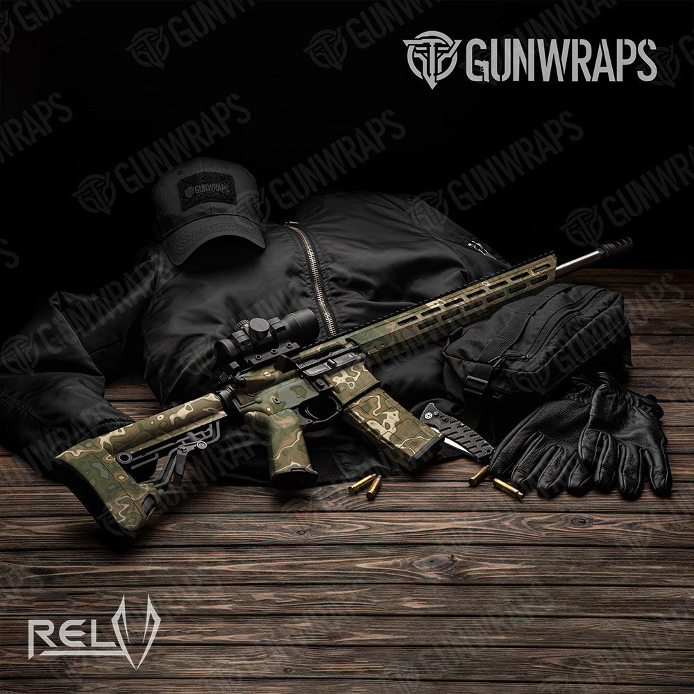 RELV Moab Gun Skin Vinyl Wrap
