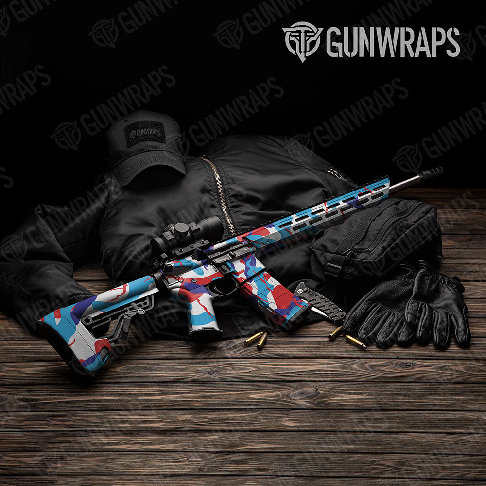 Ragged M Series Gun Skin Vinyl Wrap
