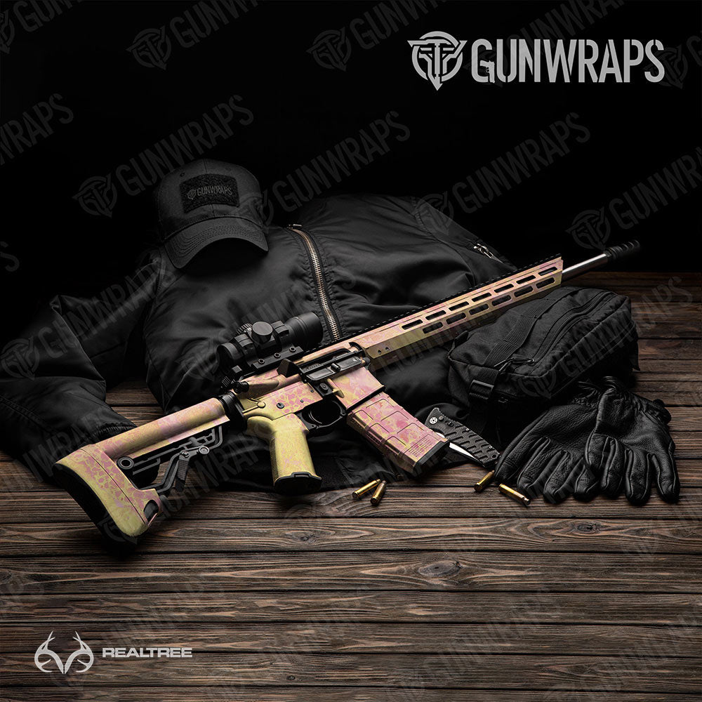 Realtree WAV3 Strawberry Lemonade Gun Skin Vinyl Wrap