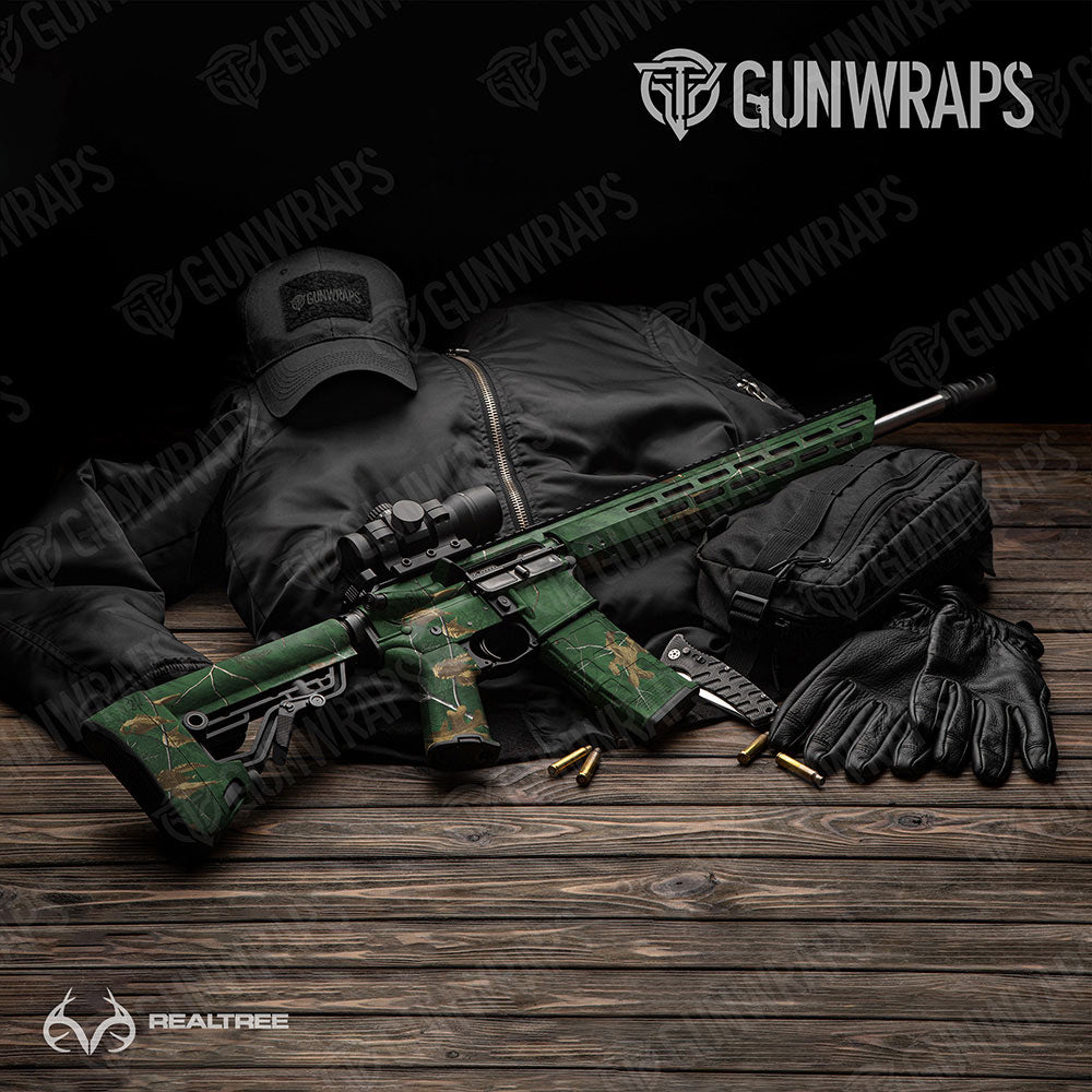 Realtree XTRA Colors Green Gun Skin Vinyl Wrap