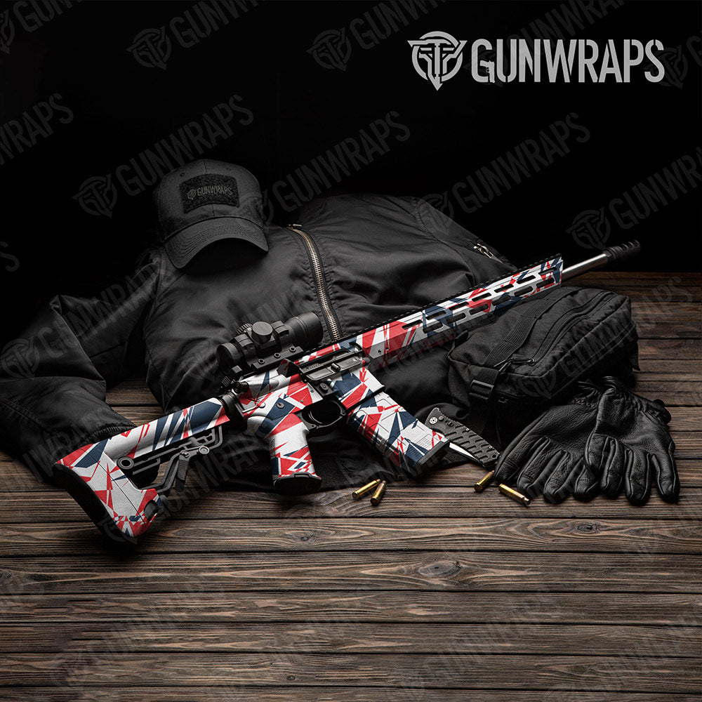 Sharp America Gun Skin Vinyl Wrap
