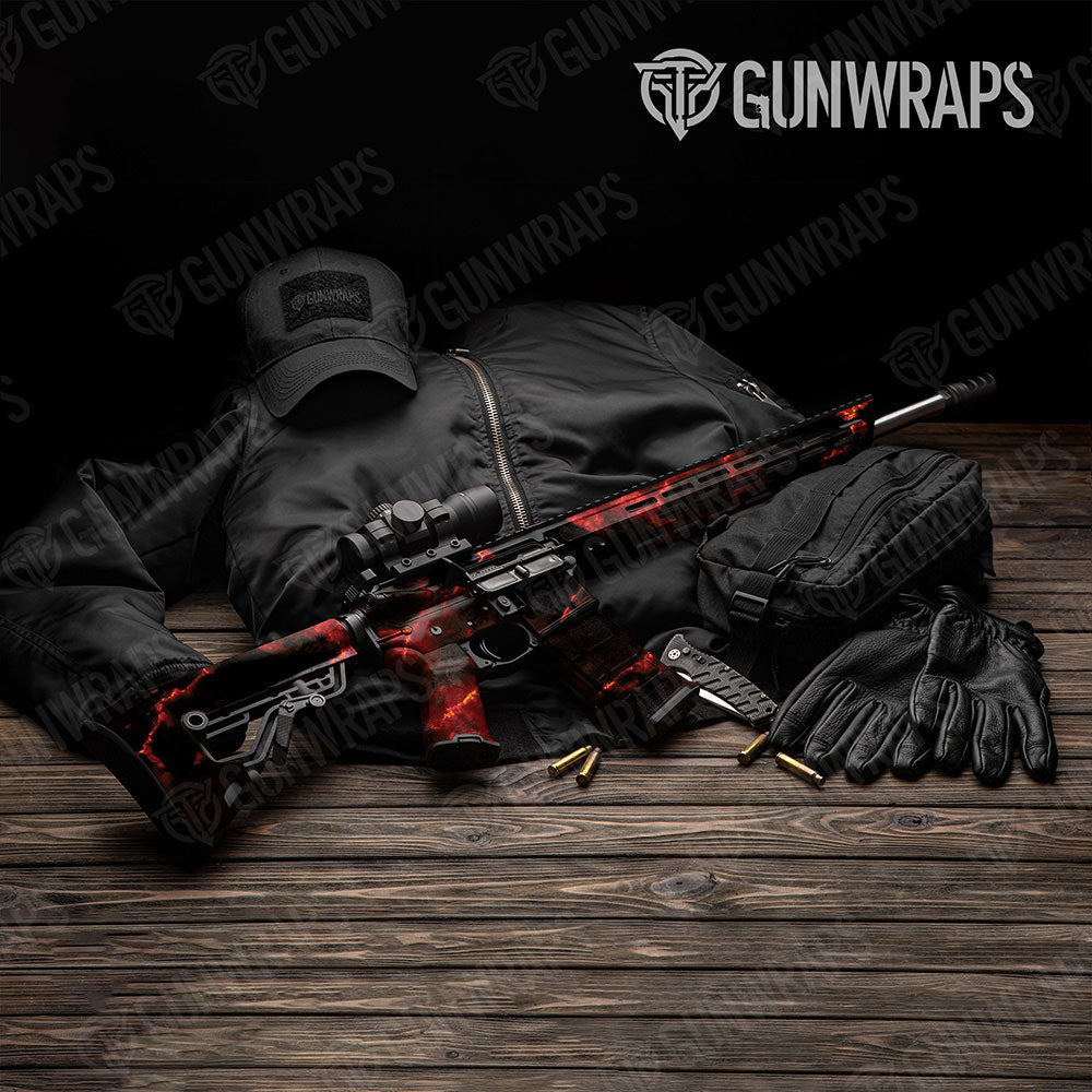Stone Lava Rock Marble Gun Skin Vinyl Wrap