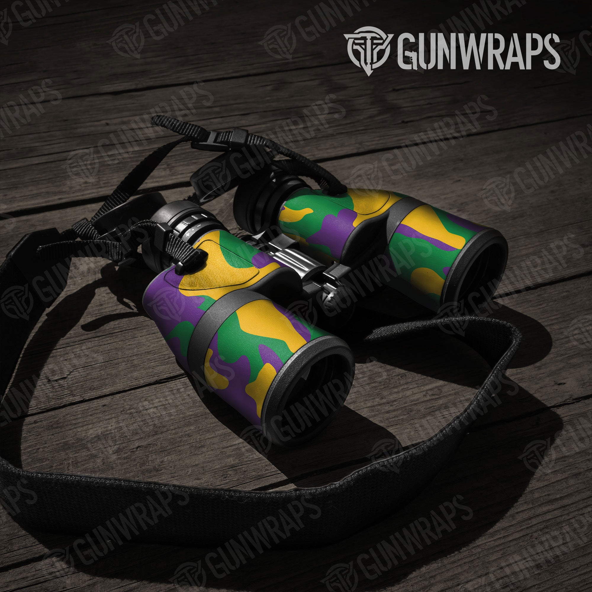 Classic Mardi Gras Gun Skin Vinyl Wrap