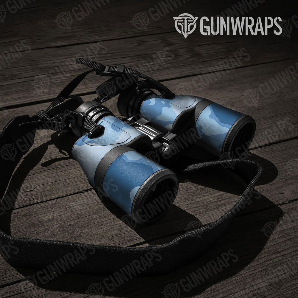 Cumulus Cool Blue Gun Skin Vinyl Wrap