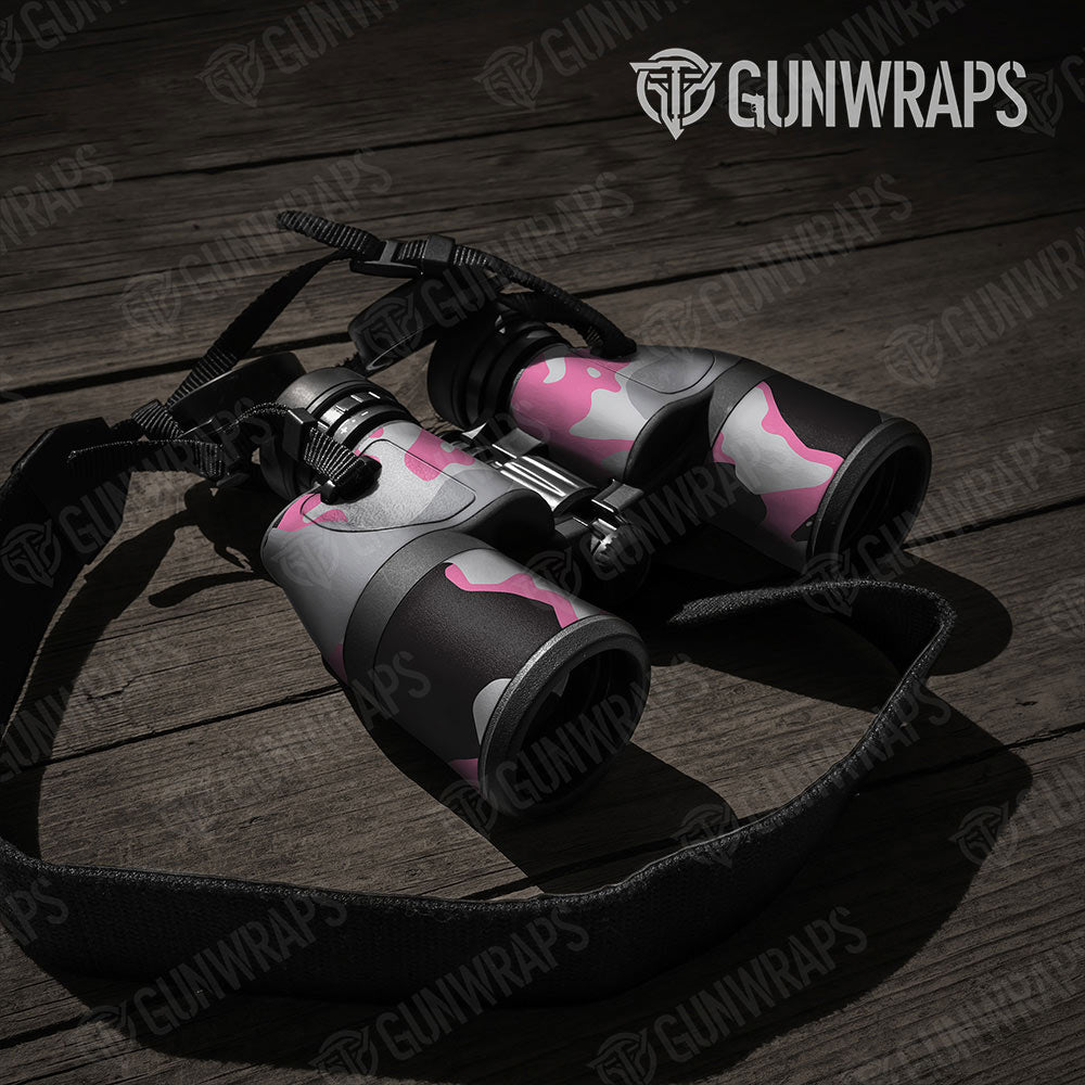 Cumulus Pink Tiger Gun Skin Vinyl Wrap