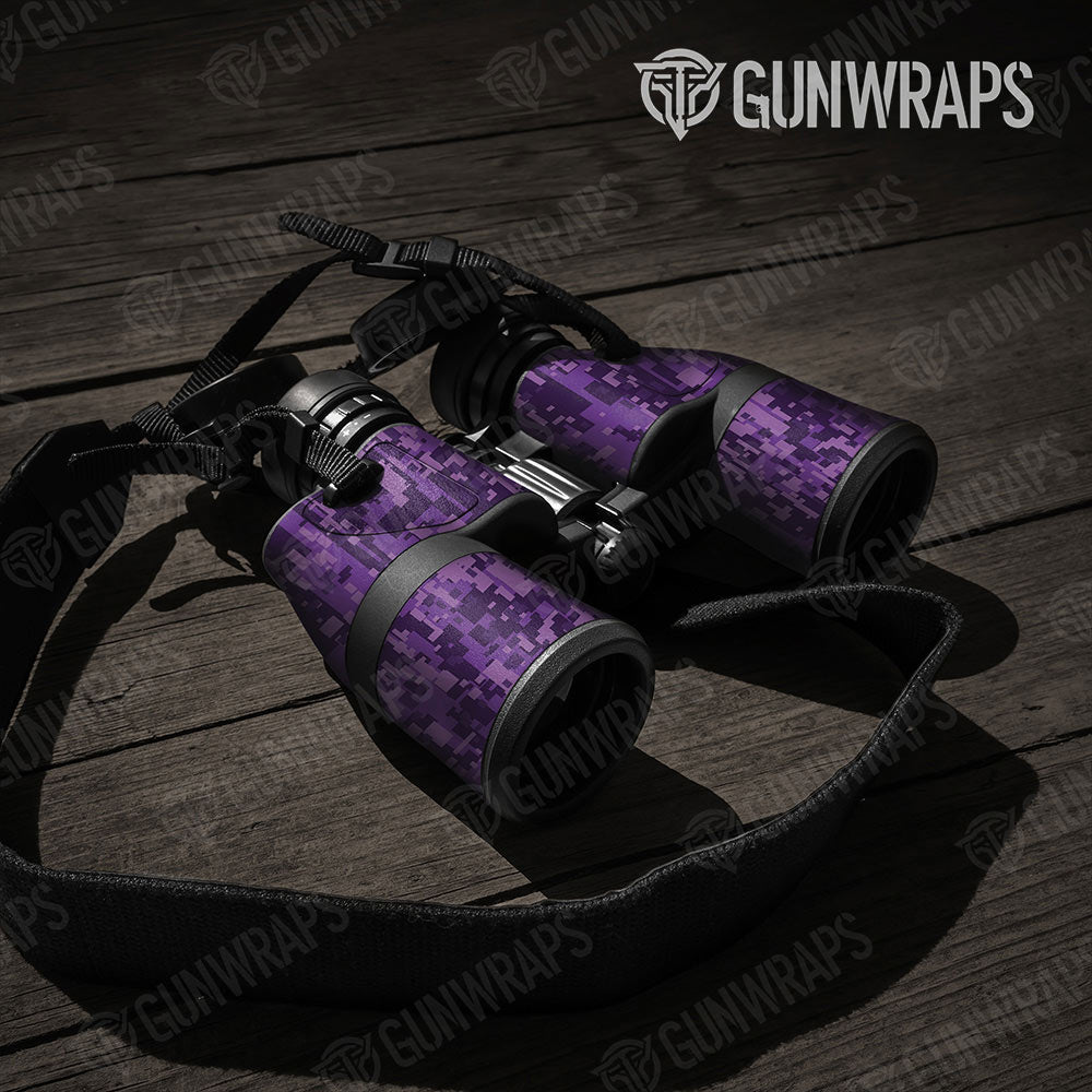 Digital Elite Purple Gun Skin Vinyl Wrap