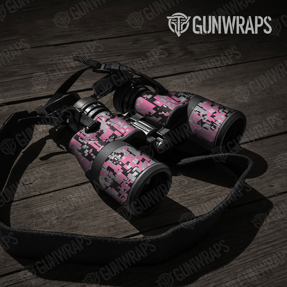 Digital Pink Tiger Gun Skin Vinyl Wrap