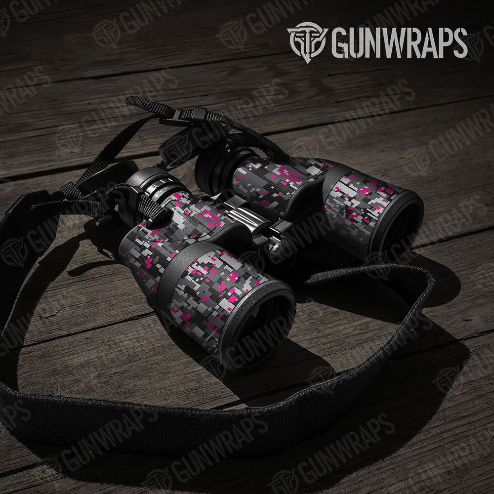 Digital Urban Magenta Gun Skin Vinyl Wrap