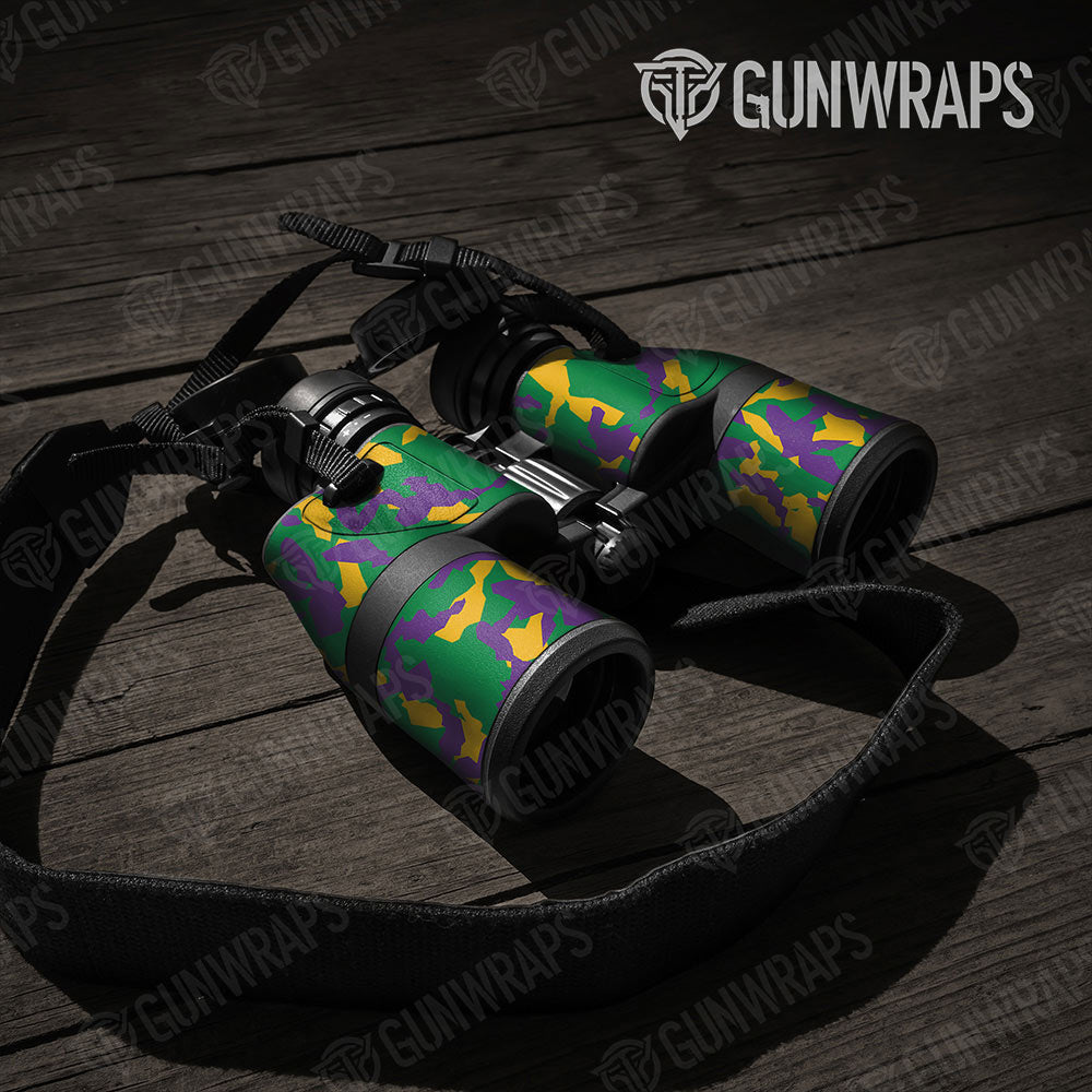 Erratic Mardi Gras Gun Skin Vinyl Wrap