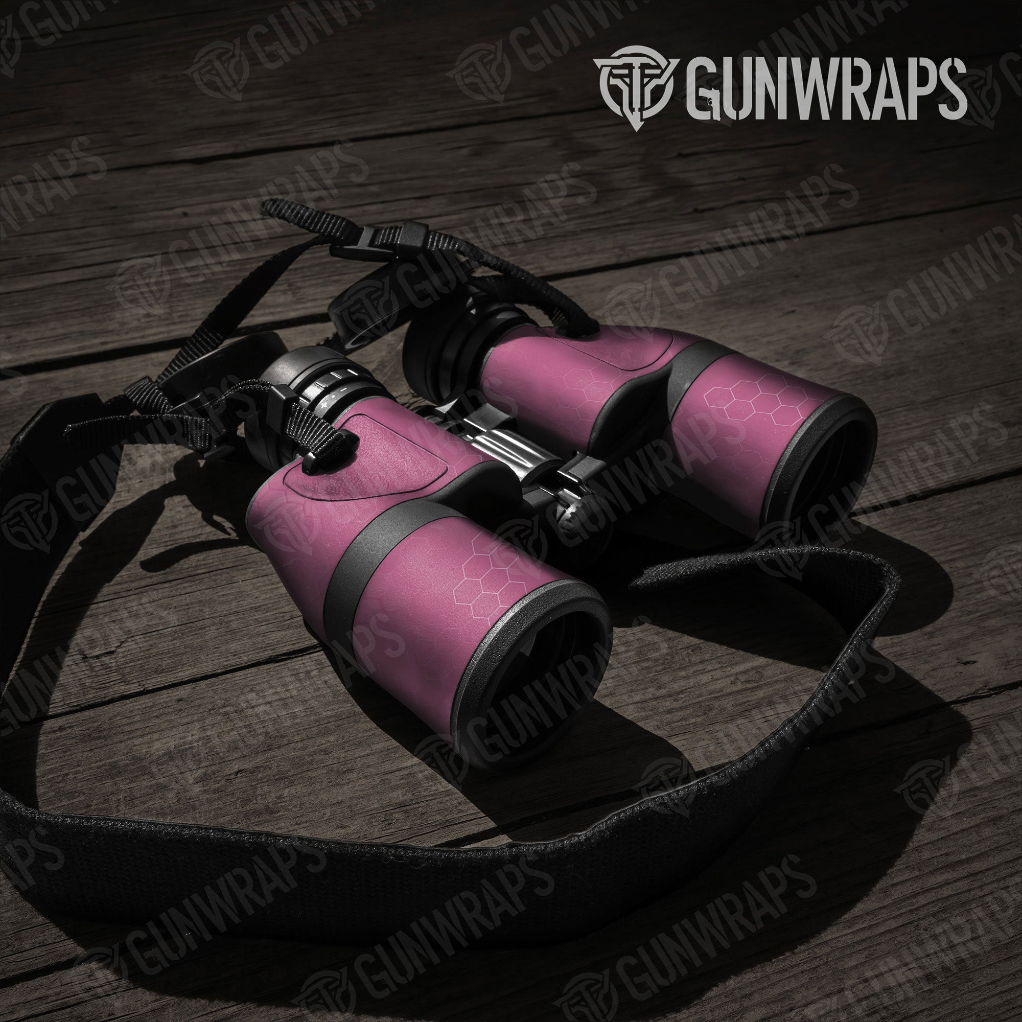 Hex Electric Pink Gun Skin Vinyl Wrap
