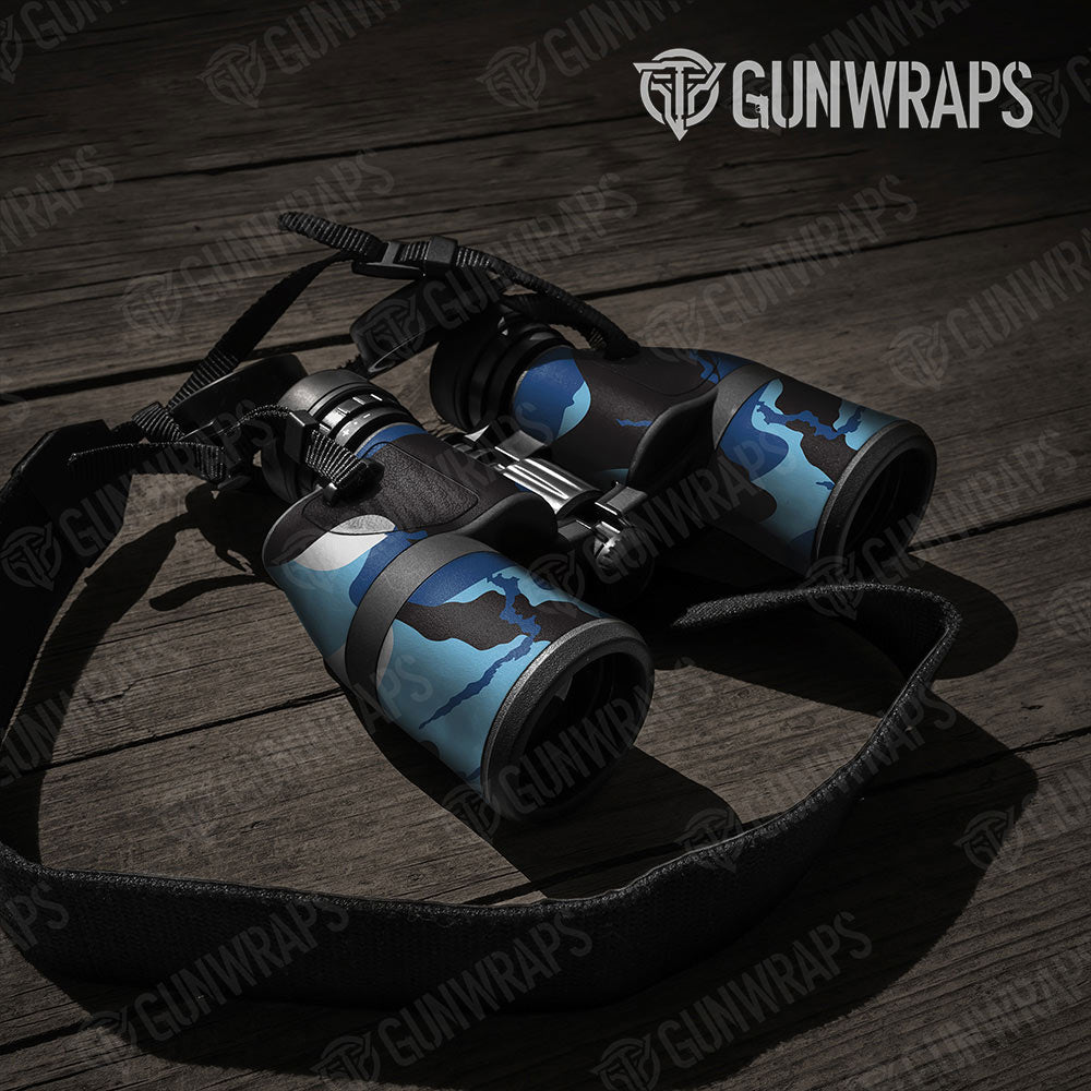 Ragged Baby Blue Gun Skin Vinyl Wrap