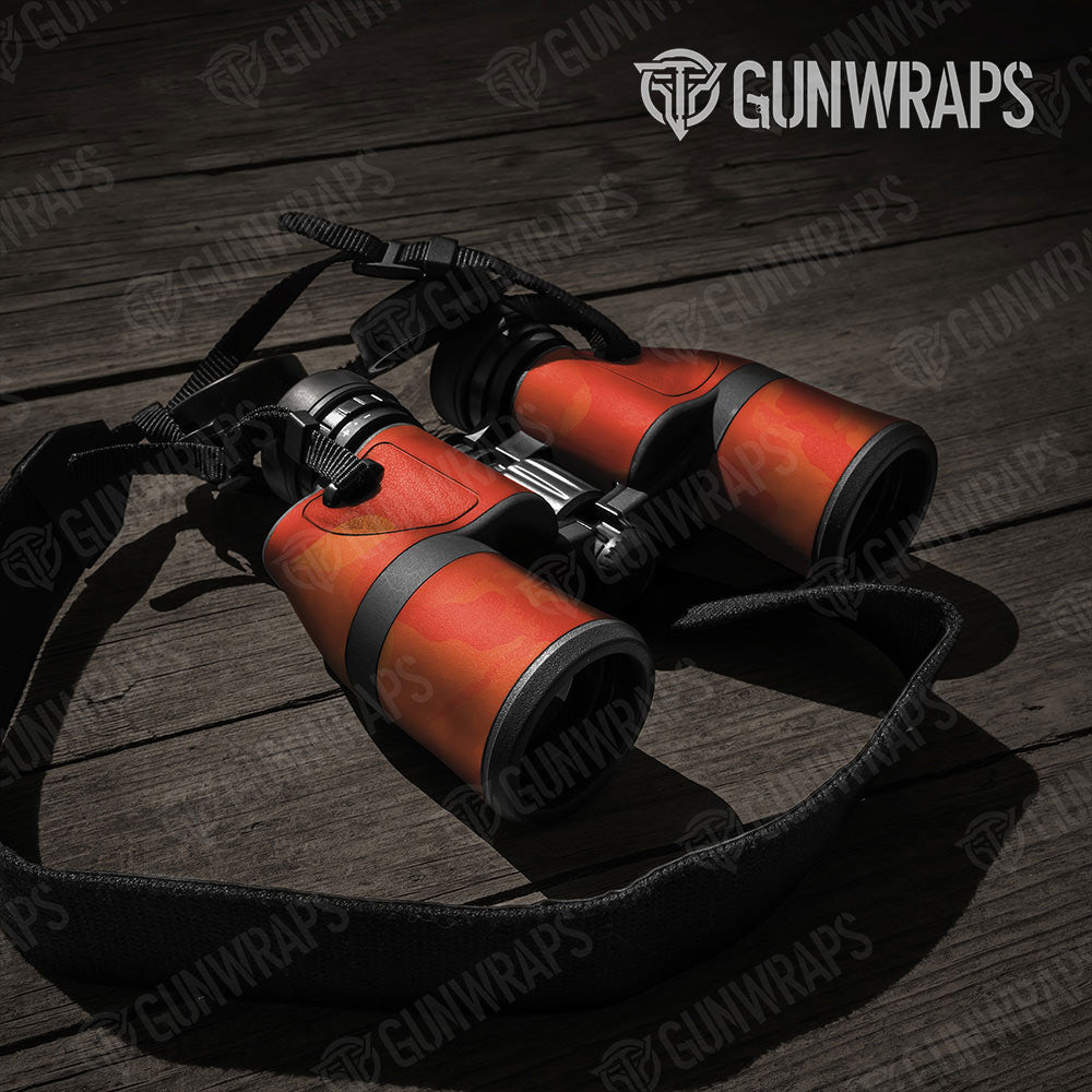 Ragged Elite Orange Gun Skin Vinyl Wrap