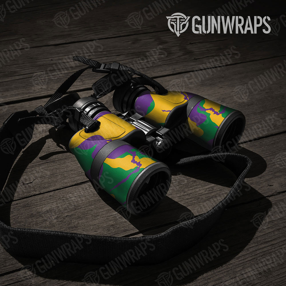 Ragged Mardi Gras Gun Skin Vinyl Wrap