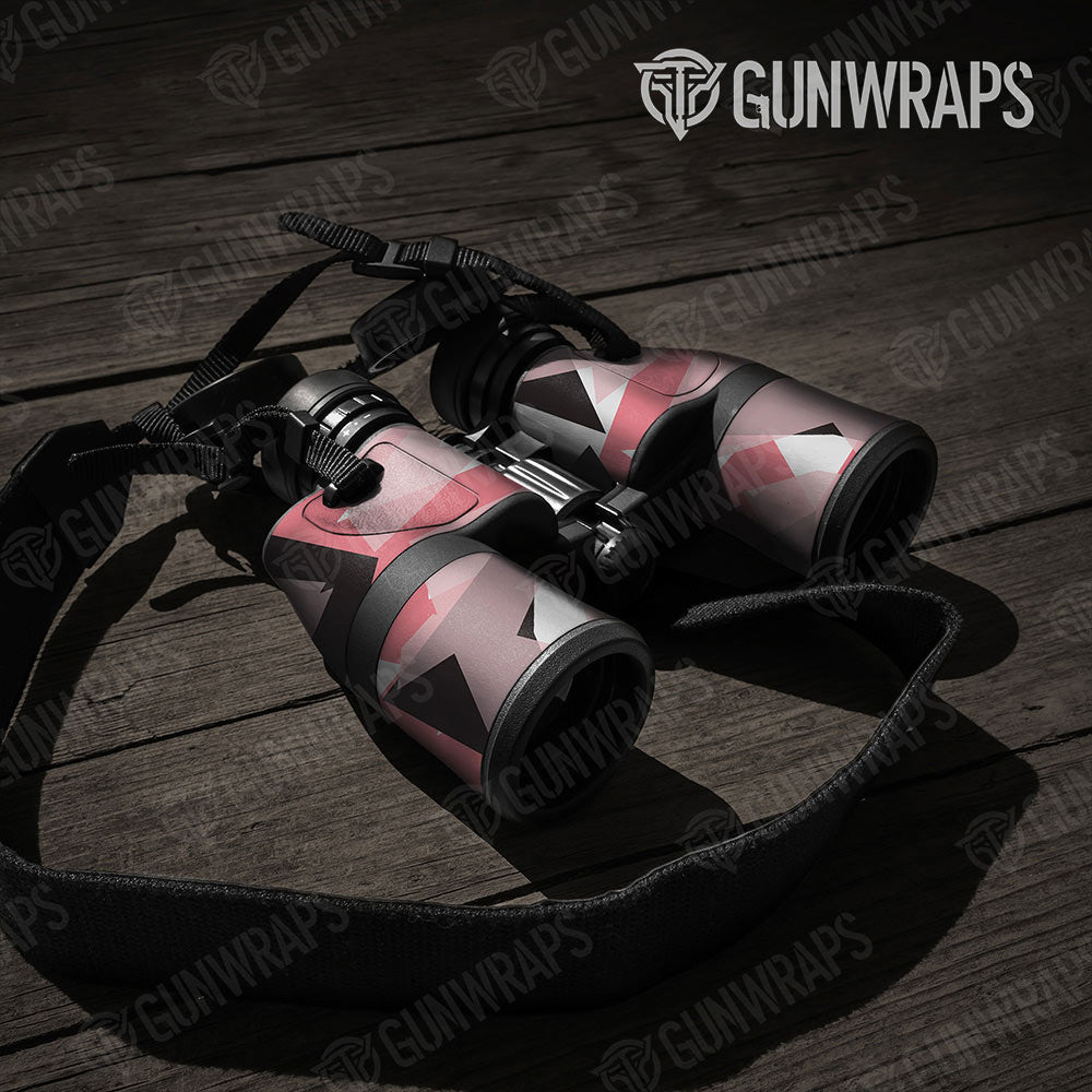 Shattered Pink Gun Skin Vinyl Wrap