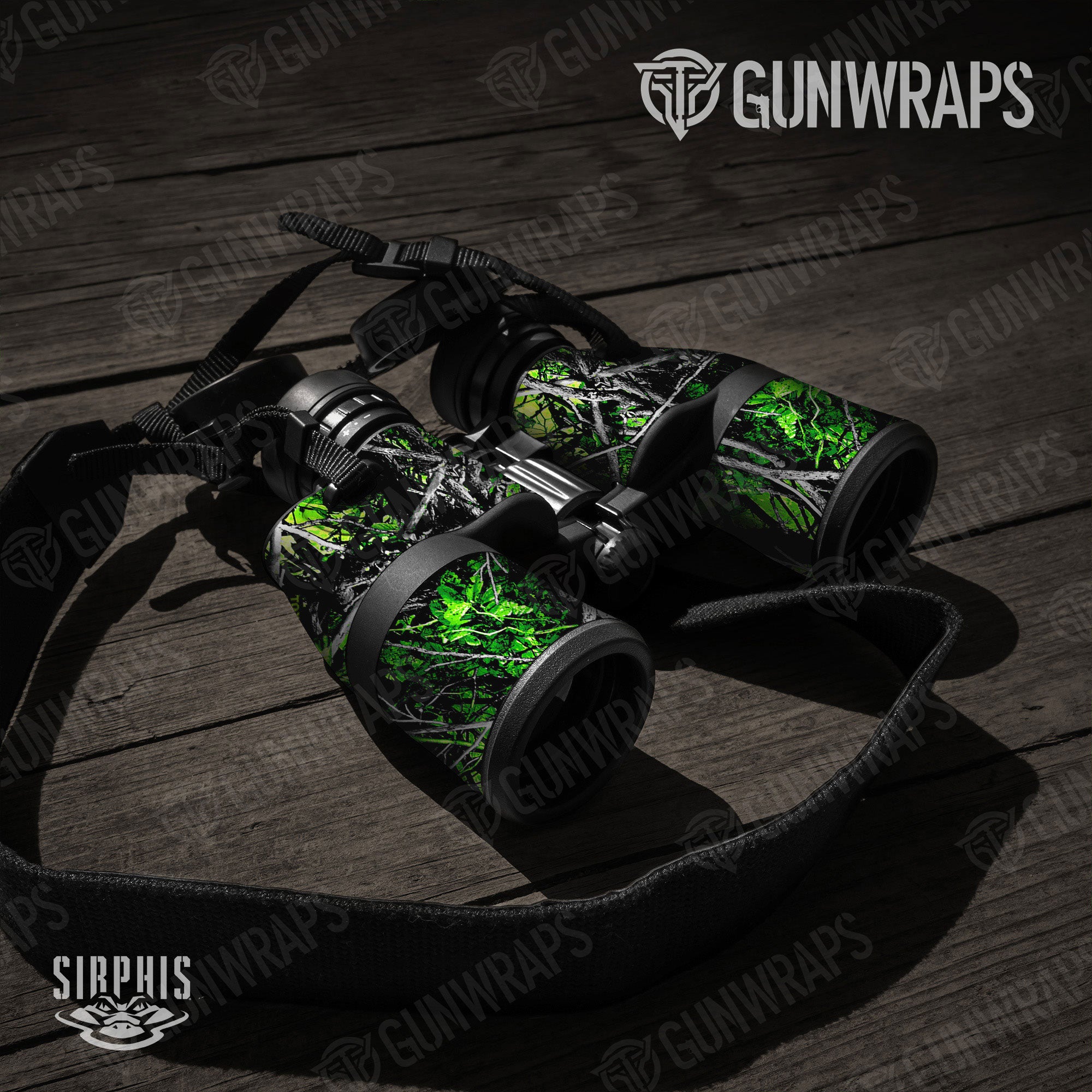 Sirphis Toxic Gun Skin Vinyl Wrap