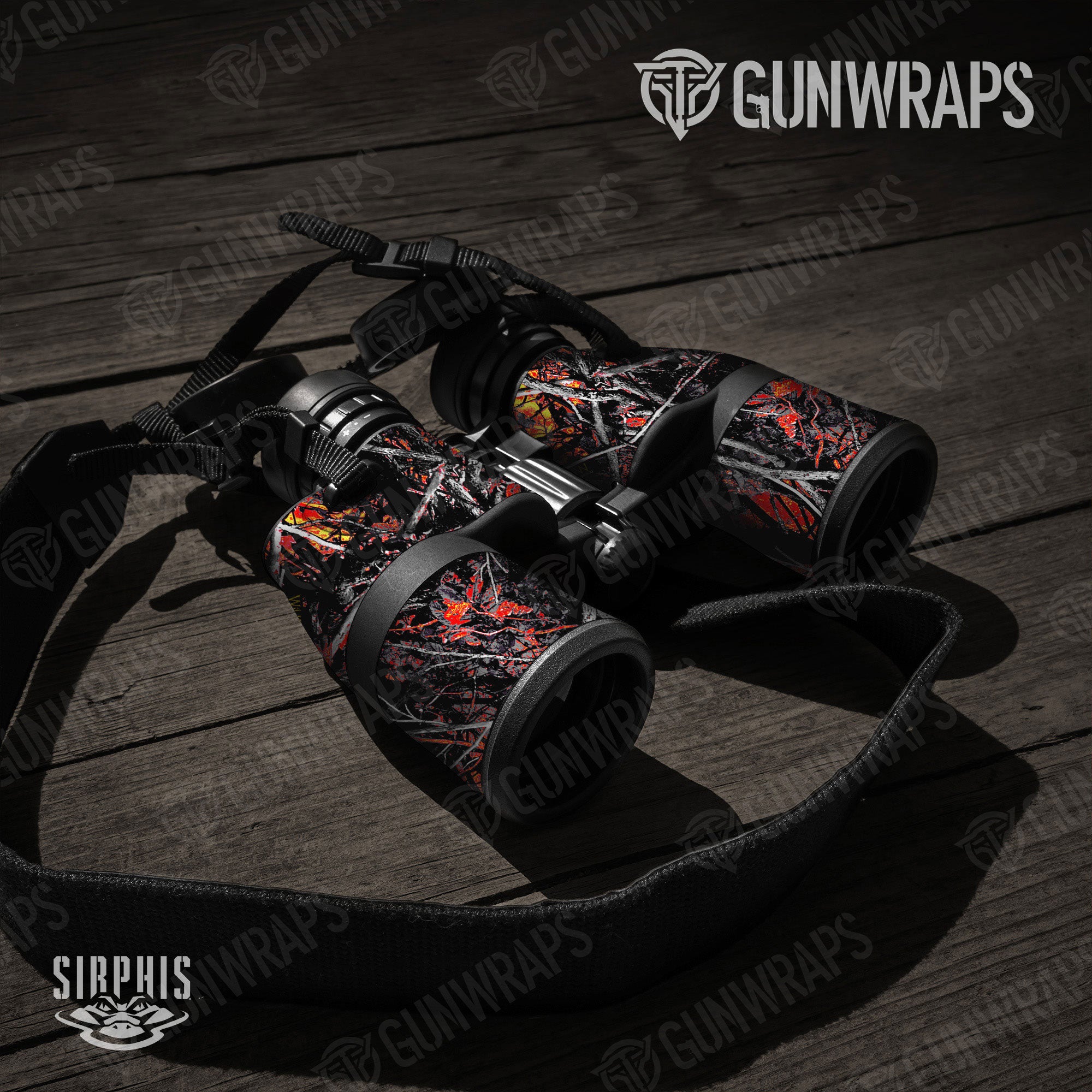 Sirphis Wildfire Gun Skin Vinyl Wrap
