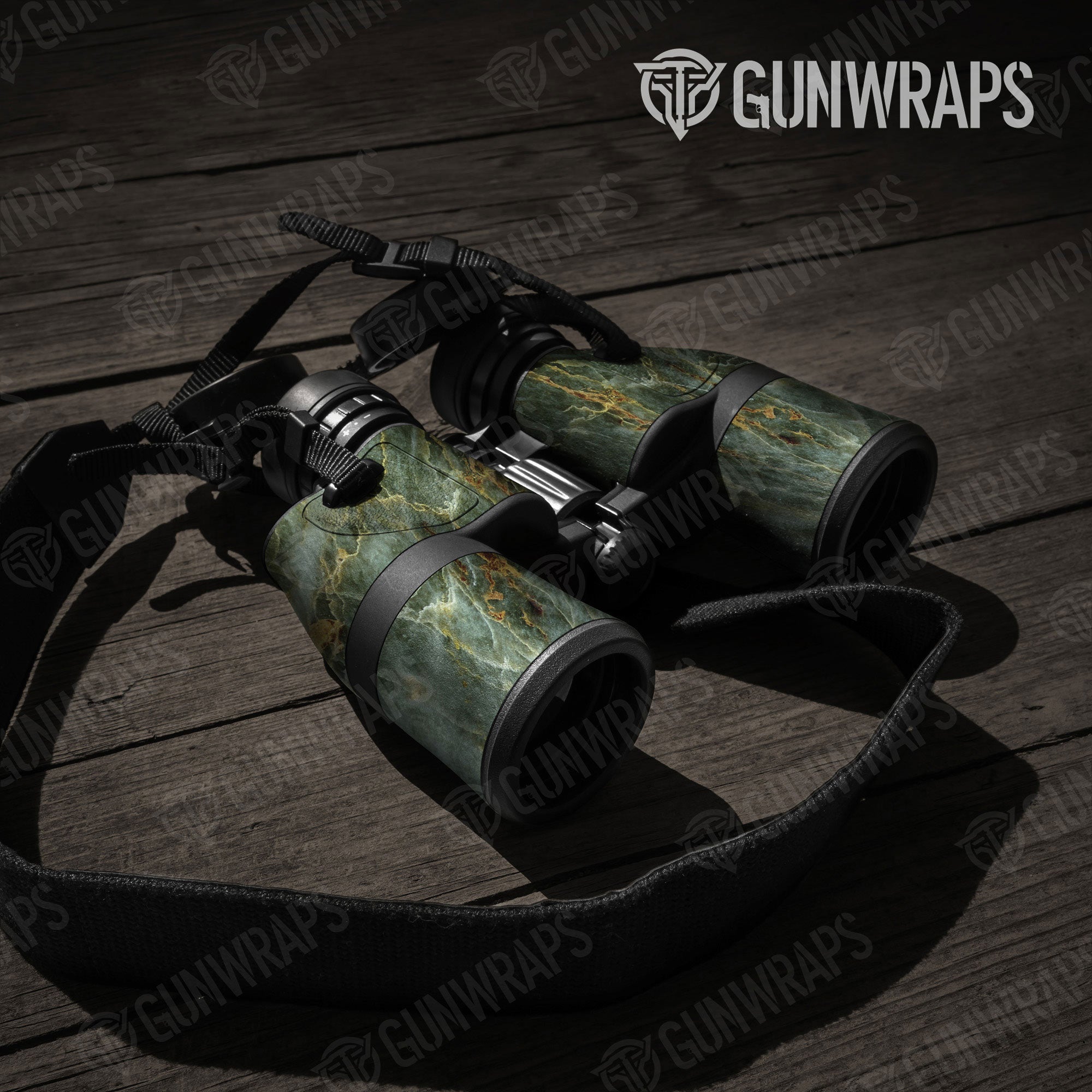 Stone Uba Tuba Green Marble Gun Skin Vinyl Wrap