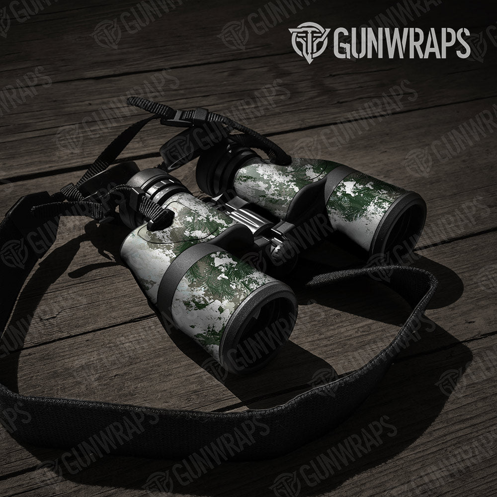 Substrate Snow Spruce Gun Skin Vinyl Wrap